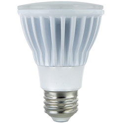 Sunlite 89001 PAR20/LED/8W/FL/DIM/50K 8 Watt PAR20 High Lumen Reflector LED 50K Super White Light Bulb