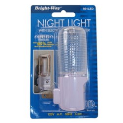 Bright Way 891LED Automatic LED Night Light With Electric Eye Night Sensor