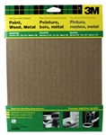 3M Company, 9005, 5 Pack, 9" x 11", Assorted Grits, Aluminum Oxide, Sandpaper Sheet