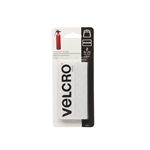 Velcro Brand, 90200, 2 Pack, White, 2" Width x 4" Length, Industrial Strength Hook & Loop Fastener Strip, Water Resistant