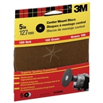 3M, 9150, 5 Pack, 5", Fine Grit, Universal Center Hole, Power Sanding Disc