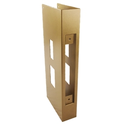 Frontier, 9200, Wrap Around Plate For Marks 91A, 114A, 116A, Grade 2 9 Series And Other Mortise Lock, Repair Plate, Primer Finish