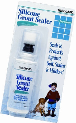 Tile Guard 4.3 Oz. Bottle Applicator Silicone Grout Sealer 9320