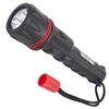Tuff Stuff 96078 Heavy Duty 3-LED Weather And Shock Resistant Flashlight With Rubber Ergo Grip Includes 2 AA Batteries