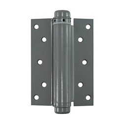 ULTRA 96739 Prime Coated 6" x 6" Full Mortise Single Action Spring Hinges With Machine And Wood Screws (1 Pair)