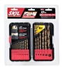 SKIL, 98017, 17 Piece 5/64" to 1/2" Gold Oxide Twist Drill Bit Assortment in Plastic Case