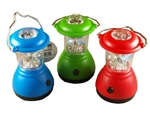 H.B. Smith Tools, 9MLED, 9 LED Bulbs, 1 Mini Lantern, 3 Operating Modes, Flashlight, Assorted Colors