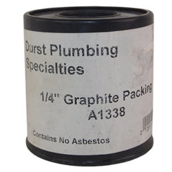 Durst A1338 1/4" Inch Graphite Valve Stem Packing Spool