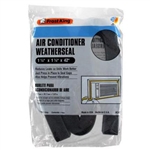 Thermwell Frost King AC42H Air Conditioner Weatherseal 1-1/4" x 1-1/4" x 42" NON Adhesive Strip Gray