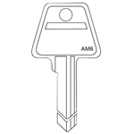 Jet AM6 New Bow Style 5 Pin Key Blank For American Lock Junkunc PTKB-1 Keyway