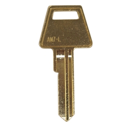 Jet AM7L 6 Pin Long Style Key Blank For American Lock Junkunc PTKB-2 Keyway