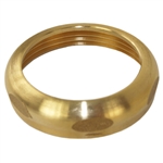 Aqua Plumb 3100200 Rough Brass Finish 1-1/2" x 1-1/2" Brass Slip-Joint-Nut