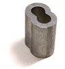 Fehr, ASL187, 3/16" Aluminum Ferrules, Aluminum Swage Sleeve, For Aircraft Cable, 100 Pieces