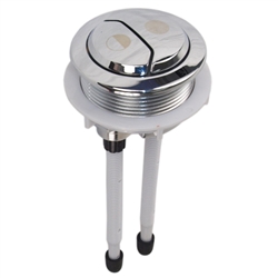 Briggs B500025 Dual Flush Actuator Push Button Lever Chrome