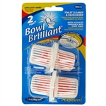 Bowl Brilliant BBBCX2 Special 2 Pack Toilet Cleaner And Deodorizer 1.4oz Each