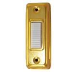 Lee Electric BC265LG Gold Wired Box Push Button With White Lighted Button For Bell