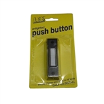 Lee Electric 266BLK Black Bar Wired Box With Unlighted White Center Push Button For Bell