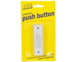 Lee Electric, 266W, White On White, Wired Box Push Button Unlighted, With White Button For Bell