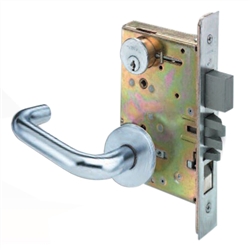 Arrow BM11HSL26D Satin Chrome US26D Entry Mortise Hastings Lever Lockset