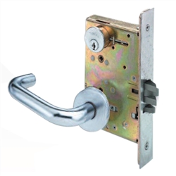 Arrow BM12HSL26D Satin Chrome US26D Storeroom Mortise Hastings Lever Lockset