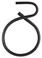 Aqua Plumb, C1360, 3/4" & 1" x 5', Rubber Hook Washing Machine Discharge Drain Hose