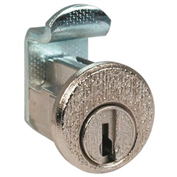 CompX C8715 Bright Nickel US14 Mailbox Lock With Clip Replaces Florence Mfg. Style Locks