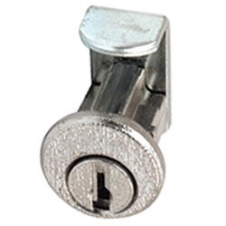 CompX C8719 Bright Nickel US14 Mailbox Lock With Clip Replaces Miami-Carey Style Locks