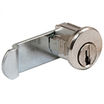 CompX C8725 Bright Nickel US14 Mailbox Lock With Clip Replaces Cutler Federal  Style Locks