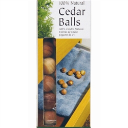 My Helper CBL Cedar Pest Control 24 Pack of 7/8" Diameter Original 100 Percent Natural Cedar Moth Balls