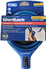 WordLock, CL-662-AS, 1 Lock, 6 Feet 10mm, 4 Letter Combination Resettable Cable Bike Lock, Quick Release QR10, Assorted Colors