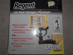 Cooper/Regent, CL150, 150-Watt Heavy-Duty Halogen Professional Clamp Light