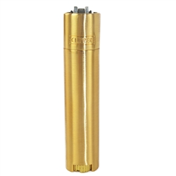 Clipper CMP11R Full Metal Gold Lighter With Case