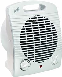 Comfort Zone, CZ35, White Compact Heater/Fan