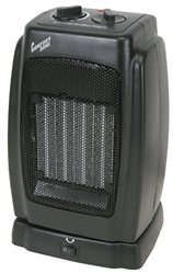 Comfort Zone CZ448 Comfort Zone oscillating ceramic heater-fan
