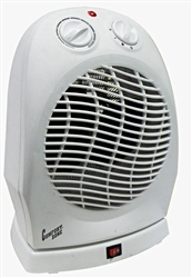 Comfort Zone Deluxe High Efficiency Oscillating Fan- Heater CZ50