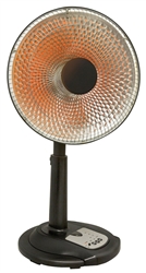 Comfort Zone, CZ999SR, Oscillating Parabolic Dish Radiant Heater with Stand and Remote Control
