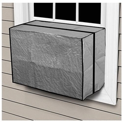 Comfort Zone, CZAC3, 18" x 27" x 22" x 6 Mil, Medium, Outside Outdoor Window Air Conditioner Cover