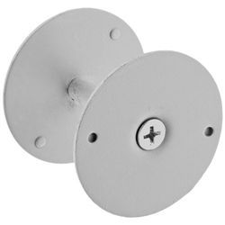 Don Jo BF-178-SL Hole Filler Plate in Silver Coated Finish, Guard Security 160 Solid Brass Door Lock Dummy Rim Cylinder 1-7/8" Outside Diameter