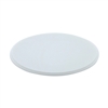 Ultra 69910 5" White Textured Round Rigid Vinyl Wall Protector Bumper