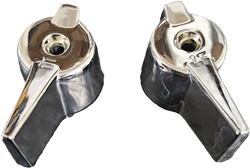 Durst A500-53R Chrome Finish 2 Handles Fits Gerber Deck Faucet 250, 270