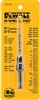 Dewalt, DW2569, #10 Countersink With 3/16" Drill Bit, Drill, Countersink & Counterbore In 1 Step