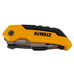 DeWALT DWHT10035 Folding Retractable Utility Knife Black And Yellow