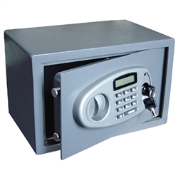 Em-D-Kay E1N 0.3 Cubic Foot Security Digital Safe Lighted Display Electronic Keypad Lock & Override Key