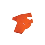 Exo Pro, E235, Large, Orange Blaze, Extreme Cold Weather Full Face and Neck Mask, Velcro Ski Mask