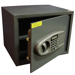 Em-D-Kay E3N 0.95 Cubic Foot Digital Home Or Office Security Safe With Lighted Display An Electronic Keypad And Key Override