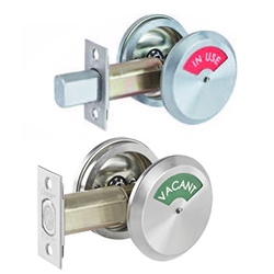 Arrow E50-26D-238 Satin Chrome US26D Grade 2 E Series Occupancy Indicator Deadbolt