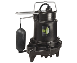 Eco-Flo EFSA33 1/3 HP Heavy Duty Cast Iron Submersible Sump Pump