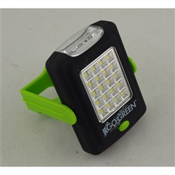 Go Green Power, GG-113-23PAD, Portable, 12 Pieces comes in Assorted Color, The Pad 23 LED Bulbs Magnetic Flashlight Light With Folding Swivel Hook And Swivel Structure