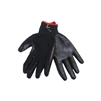 Tuff Stuff, GLV9635-1, 1 Pair, Heavy Black Plastic Dipped Palm Cotton Glove