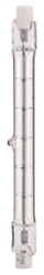 Bright Way, H500X2, 500 JCD, 2 Pack, 500W, 120V, Clear, Double Ended Halogen Light Bulb